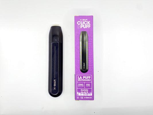 Puff Rechargeable Raisin Glaçée